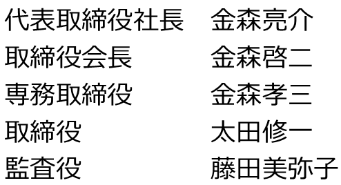 役員一覧